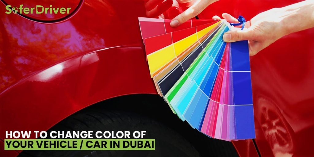 HOW TO CHANGE COLOR OF YOUR VEHICLE/ CAR IN DUBAI